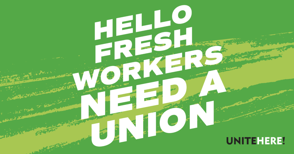 After Pandemic Success, Hello Fresh Is Union Busting