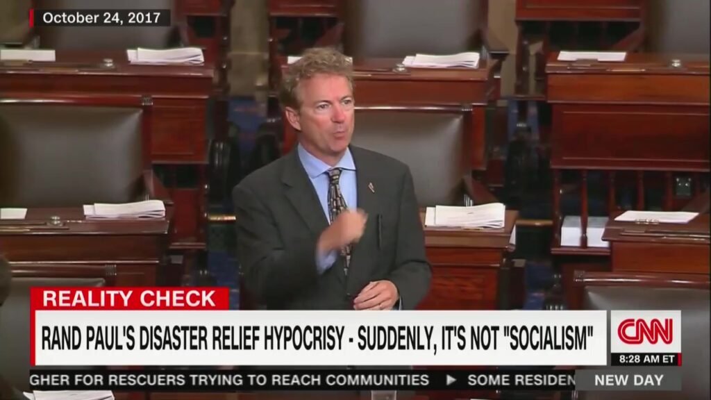 Rand Paul Demands Federal Funds 'For Me, But Not For Thee'