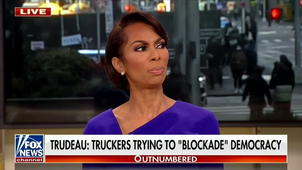 Fox Host Upset Canadian Truckers Can't Honk Horns At Her