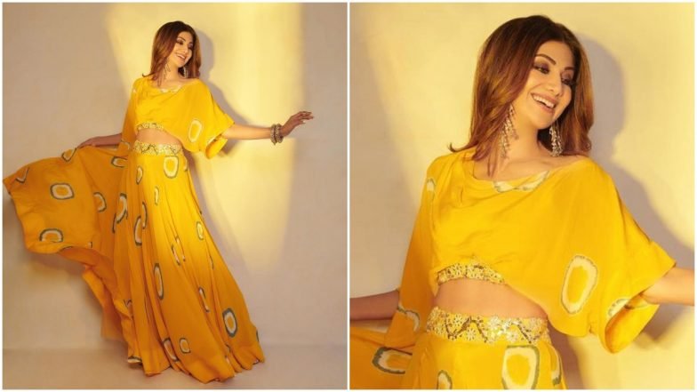 Shilpa Shetty Kundra in Her Bright Yellow Dress is What a Pocket Full of Sunshine Would Look Like (View Pics)