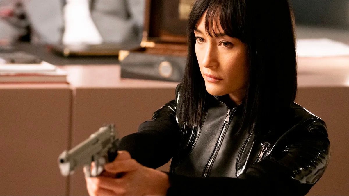 Maggie Q points a gun in The Protege - best new streaming movies to watch