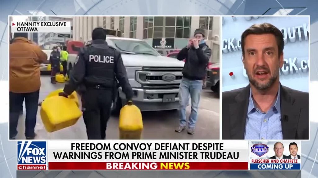 Hannity Predicts Horrors If Law Enforcement Called On Canadian Truckers