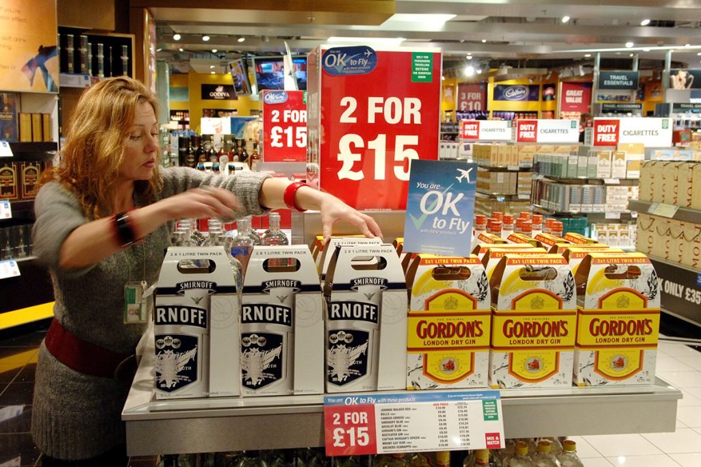 How much duty free shopping are you allowed to bring into the UK?