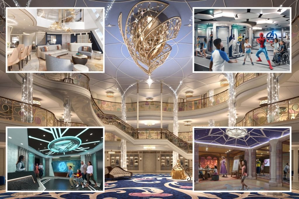 Inside the new Disney Wish cruise ship  – with princess suites, Toy Story water park and Star Wars restaurants
