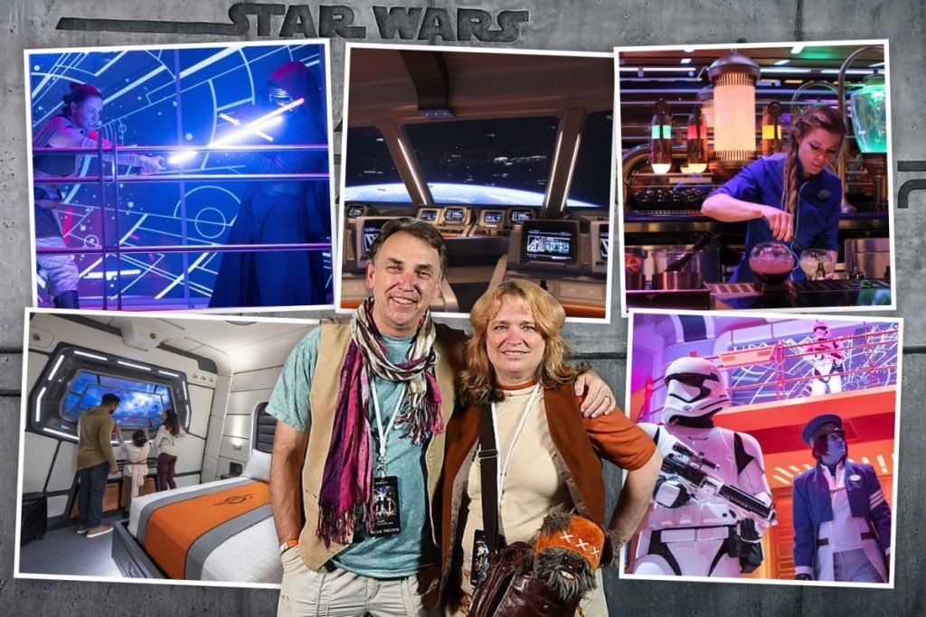 Inside the new immersive Star Wars Galactic Starcruiser at Disney World – with lightsaber training & droid racing