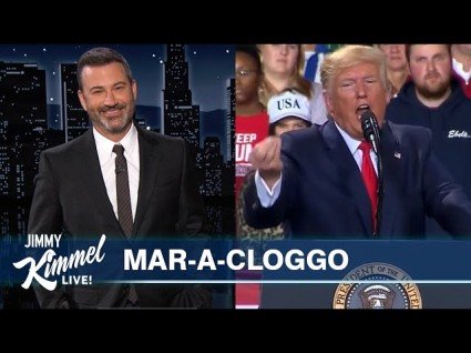 Jimmy Kimmel Talks About 'Mar-A-Cloggo' Story