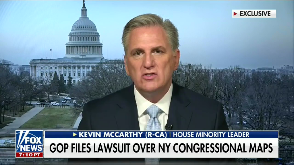 McCarthy Accuses Democrats Of Trying To 'Steal Another Four Seats' In The House