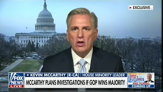 McCarthy Promises Tons Of Stupid Investigations If GOP Wins House