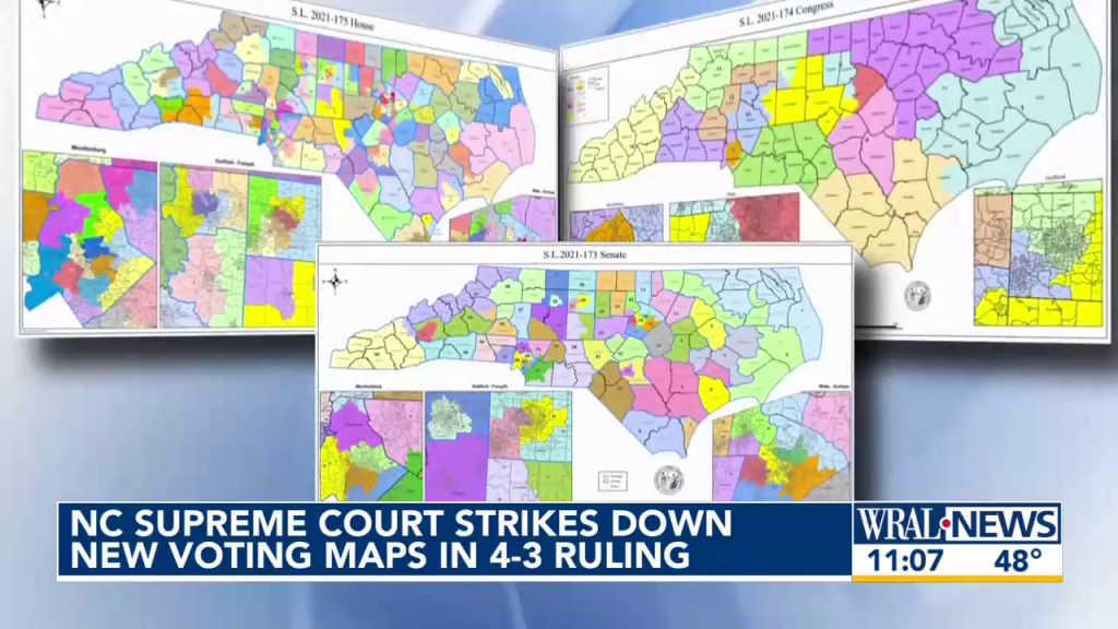 NC Supreme Court Rejects Republican Gerrymandered Voting Maps