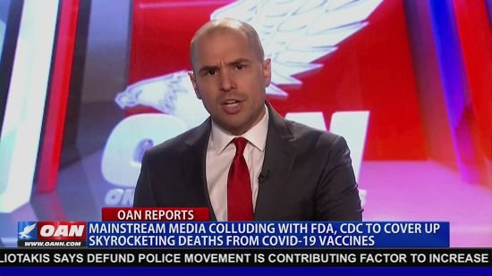 OAN Reporter Urges Liberals To Get Vaccines And Drop Dead