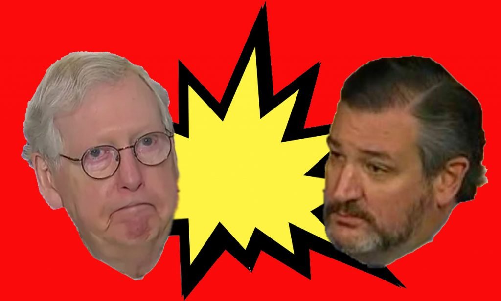 Republicans In Disarray! Cruz Attacks McConnell Over J6