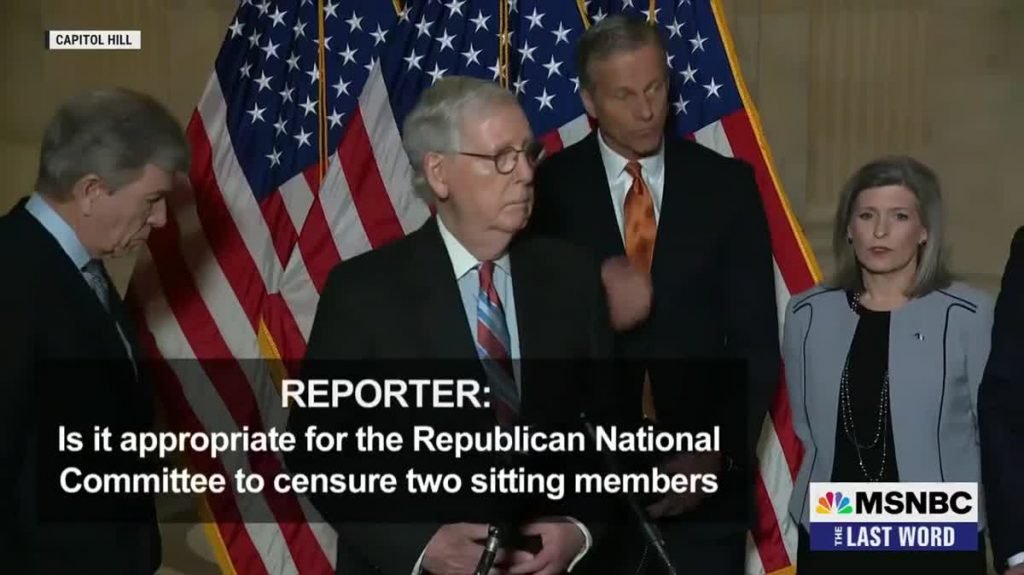 Republicans In Disarray! McConnell, McCarthy At Odds On RNC Censure