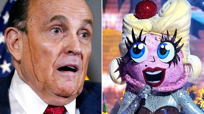 Rudy Giuliani Is 'Masked Singer', Ken Jeong, Robin Thicke Walk Off Stage