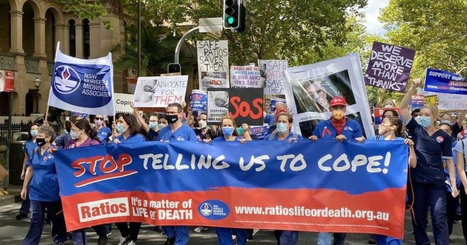 Nurses strike in Australia over pay rises
