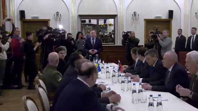 What happened during the five-hour Russia-Ukraine talks in Gomel